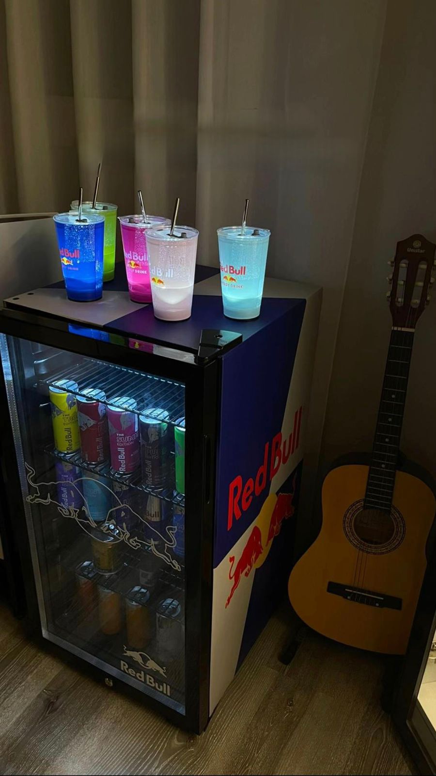 Red Bull Mini Fridge — Limited Edition (Blue)